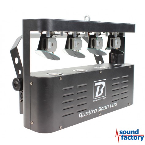 BoomToneDJ QUATTRO SCAN LED