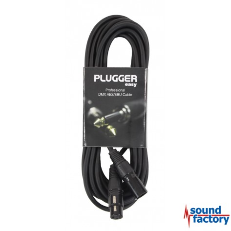 PLUGGER DMX Kabel XLR/XLR 3-pol., 6m