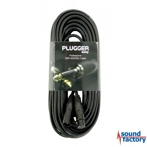 PLUGGER DMX Kabel XLR/XLR 3-pol., 20m