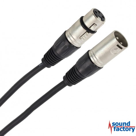 PLUGGER Mikrofonkabel XLR/XLR 3-pol., 15m