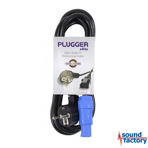 PLUGGER Powercon Schukokabel 2,5mm² - Neutrik