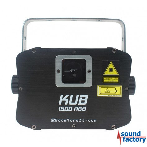 BoomToneDJ KUB 1500 RGB Laser