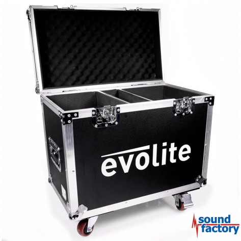 EVOLITE FLIGHTCASE TWIN BEAM 1R