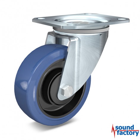 BLUE WHEEL 125 PRO, Lenkrolle - Bild 1