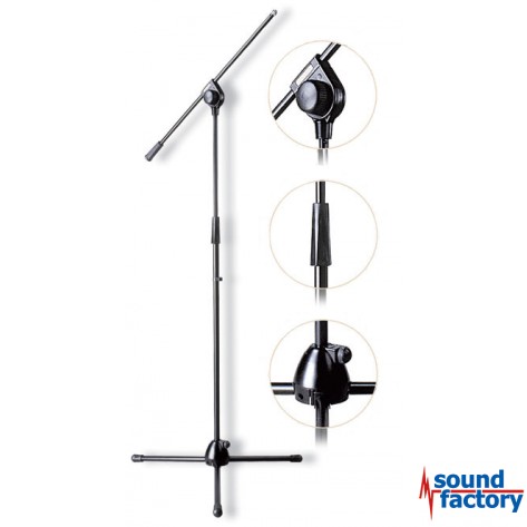 ANEXO Mikrofonstativ mit Galgen