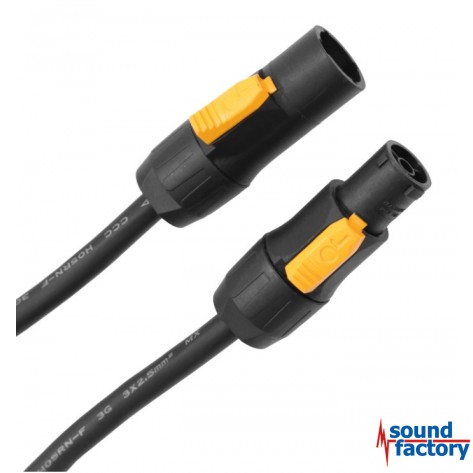 PLUGGER Powercon TRUE ONE Verb.-Kabel  10m