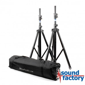 BoomToneDJ SV 200II Boxenstative Set inkl. Tasche