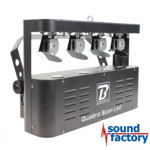 BoomToneDJ QUATTRO SCAN LED