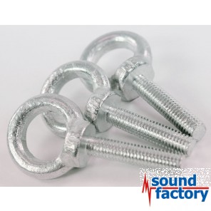 3er Set Ringschrauben M8, langes Gewinde