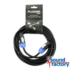 PLUGGER Speaker-Kabel 2x1,5mm, 6m