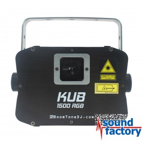 BoomToneDJ KUB 1500 RGB Laser