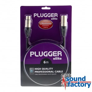 PLUGGER Neutrik Mikrofonkabel XLR/XLR 3-pol., 6m