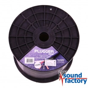 PLUGGER Mikrofonkabel, 100m Spule