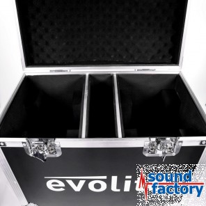 EVOLITE FLIGHTCASE TWIN BEAM 1R
