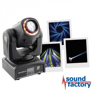 BoomtoneDJ Maxi Spot 30 LED mit LED Ring