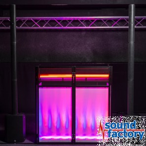 BoomToneDJ - DJ DESK, DJ Tisch, weiß