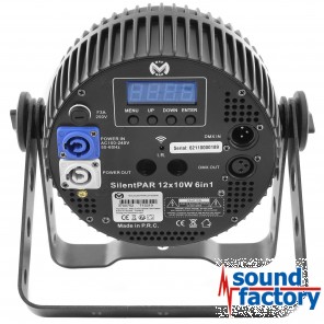 Mac SilentPAR 12x10W 6in1 RGBWA/UV