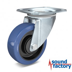BLUE WHEEL 125 PRO, Lenkrolle 200kg