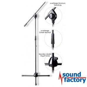ANEXO Mikrofonstativ PRO mit Galgen