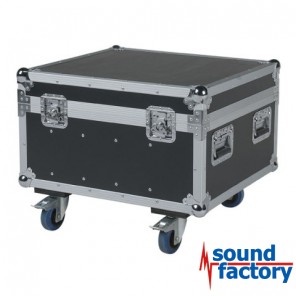 Flightcase für 8x BoomToneDJ SilentPAR