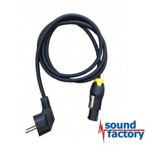 PLUGGER Powercon True (kompatibel) Schuko-Kabel 1,50m