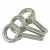 3er Set Ringschrauben M8, langes Gewinde