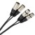 PLUGGER Twin-Kabel XLR/XLR 3-pol., 1,5m